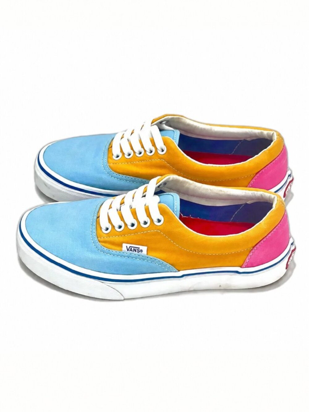 VANS Era Canvas Sneakers Women’s Sz 6.5 Multicolor‎ Casual Skater Shoes Sporty
